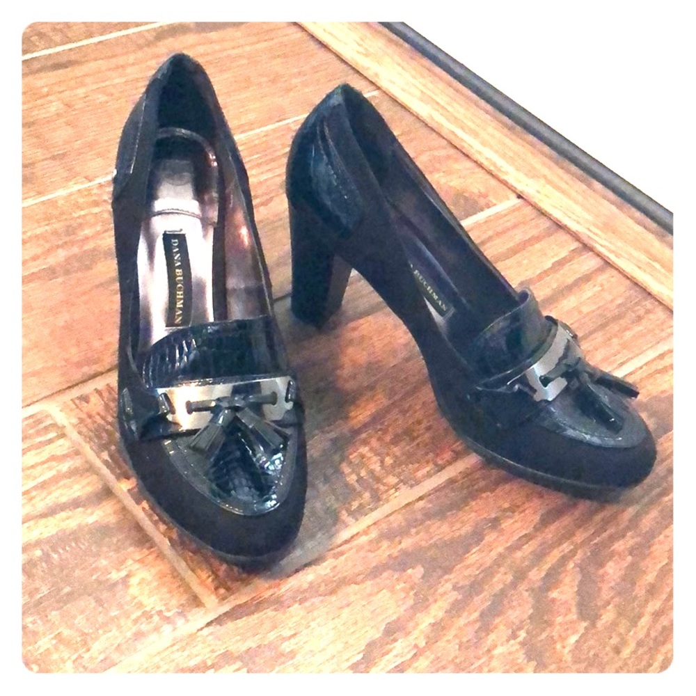 Dana Buchman Black Work Heels